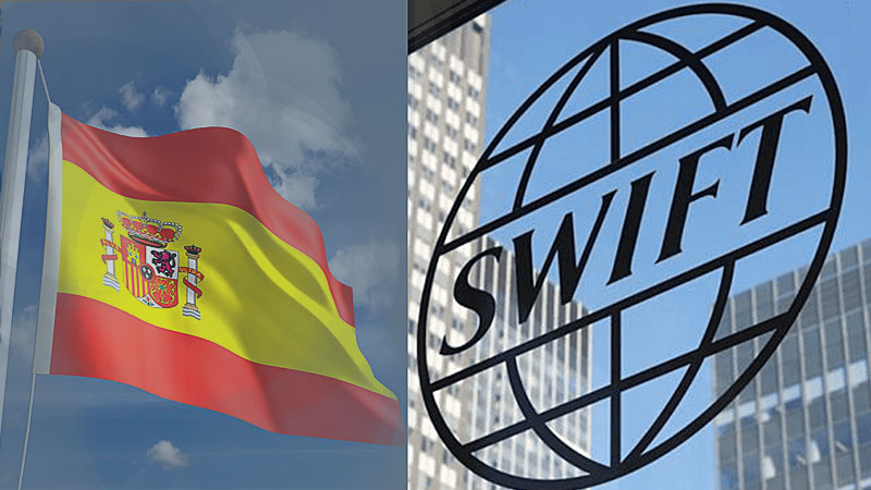 ارسال پول از اسپانیا به ایران با سوئیفت