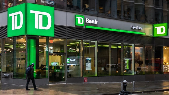 ارسال حواله به تی دی بانک کانادا TD Bank